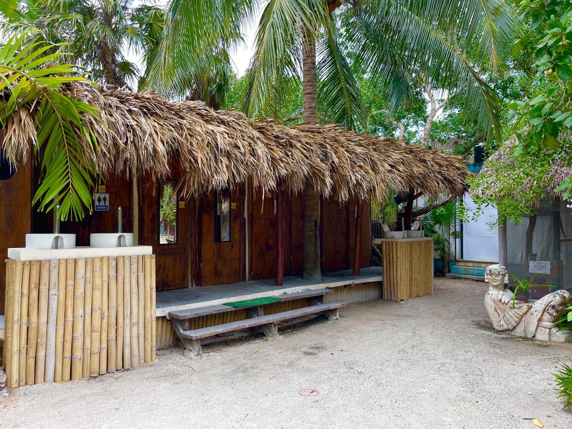 La Aldea Holbox Cabanas Y Camping Eksteriør bilde