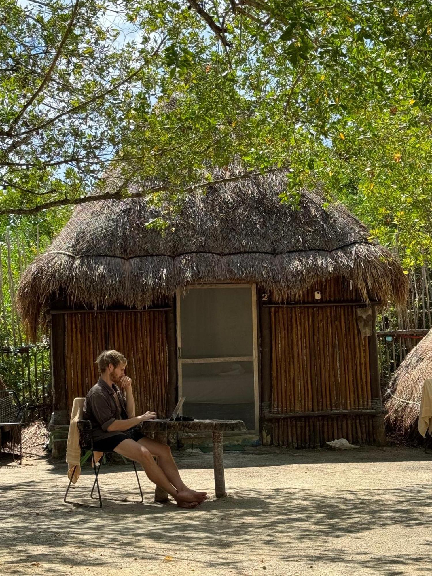 La Aldea Holbox Cabanas Y Camping Eksteriør bilde